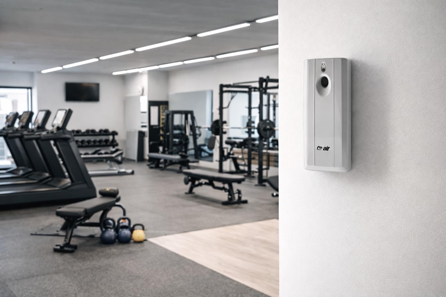 Dispensador Automático de Ambientador en Aerosol con Recambio Pro-Air - Difusor Programable para Hogar Baño Oficina Negocio Clínicas Gimnasios (Capuccino Vienés, Difusor + Recarga)