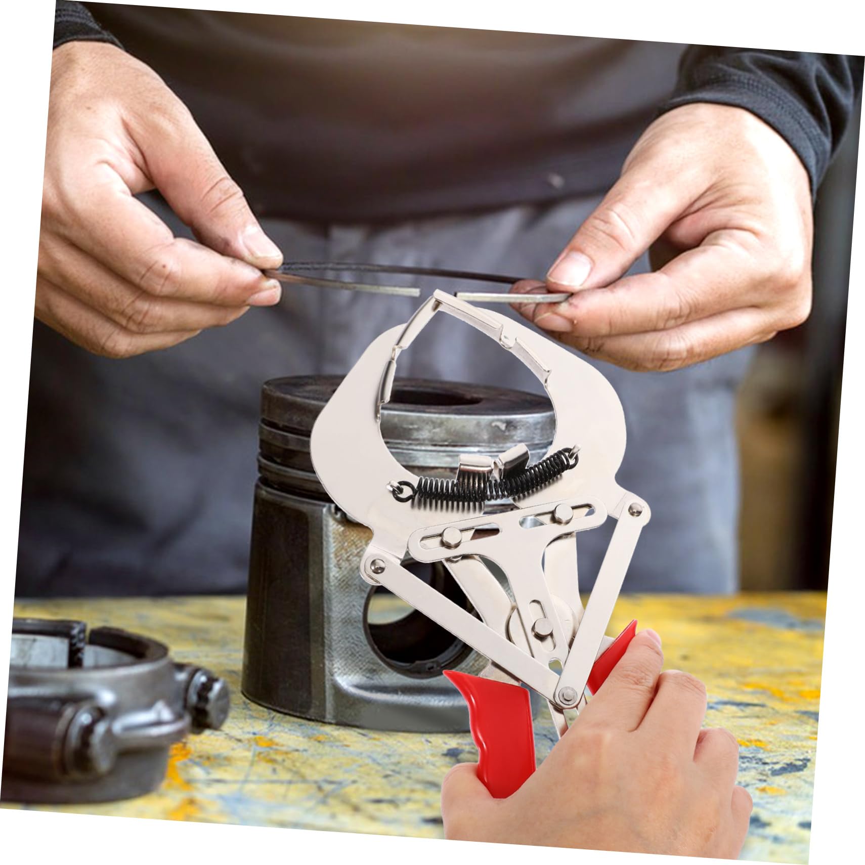 Pinze Per Anelli Di Pistone - Strumento Per Installazione E Rimozione, Acciaio Al Cromo Vanadio