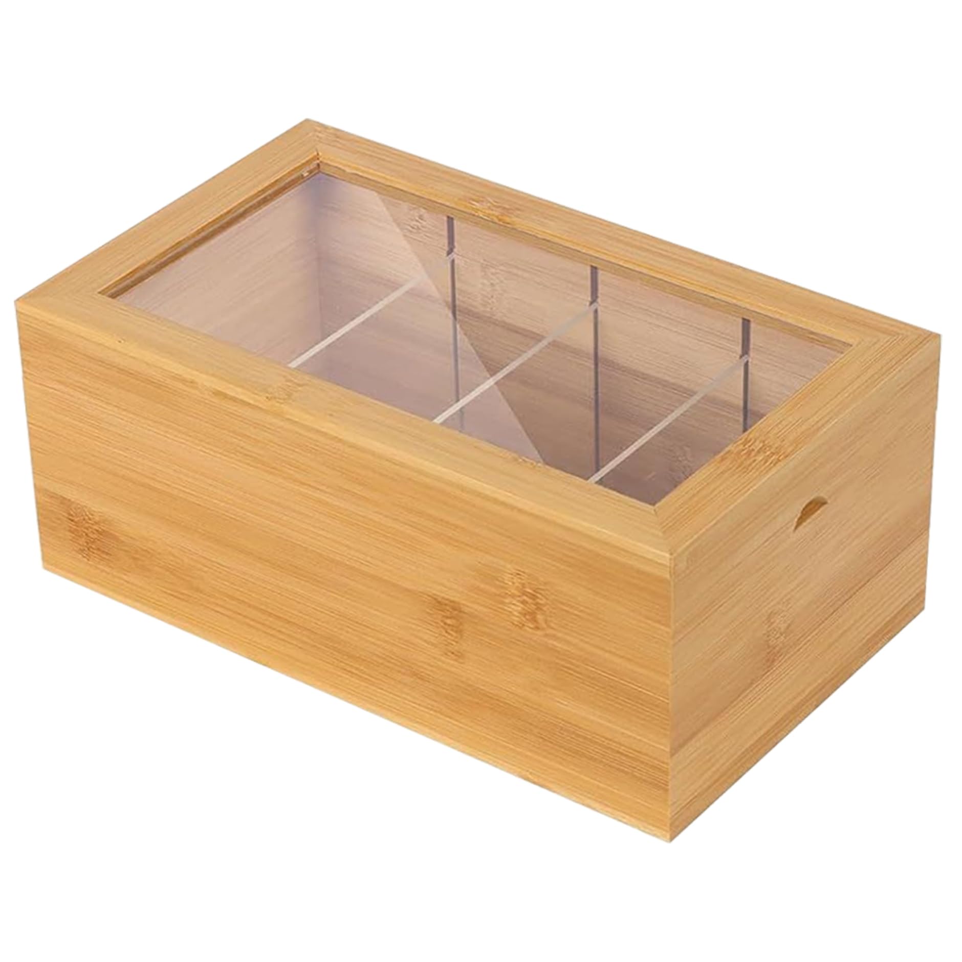Hperu Khaki Prayer Box 10X6x4in Blank Bamboo Prayer Card Holder With Removable Compartment Cards Organizer For Daily Prayers - Request Box