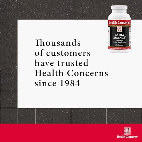 Miniatura 6 de Health Concerns Astra Essence - Suplemento de apoyo tónico a base de hierbas - Medicina tradicional china para vitalidad, memoria, mareos, vértigo,
