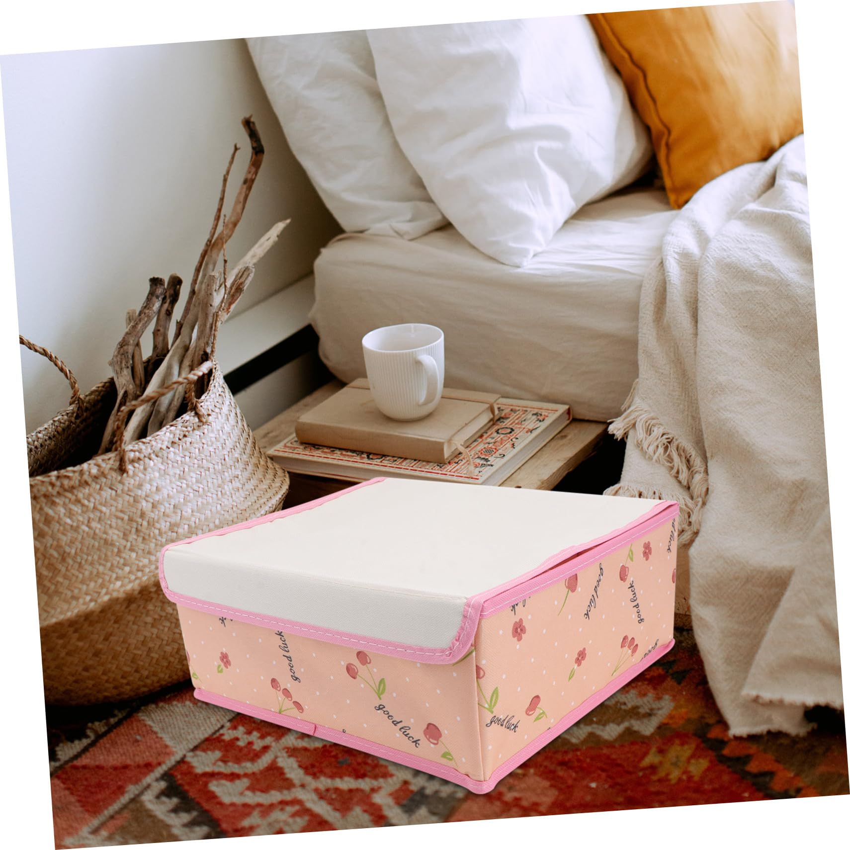 GALPADA 1pezzi Scatola Portaoggetti Scomparti Organizer per Calzini e Biancheria Intima Custodia per Biancheria Intima Custodia per Reggiseni Scatola Portaoggetti