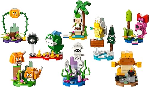 Miniatura 5 de LEGO Super Mario Character Packs  Serie 6 Bundle 66749 Juego de juguetes de construcción para niños niños y niñas a partir de 7 años