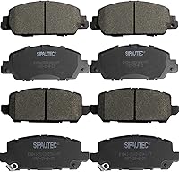 Vista 84 de Juego de pastillas de freno delanteras y traseras de 4 ruedas de repuesto de pastillas de freno de disco de cerámica para Nissan Pathfinder