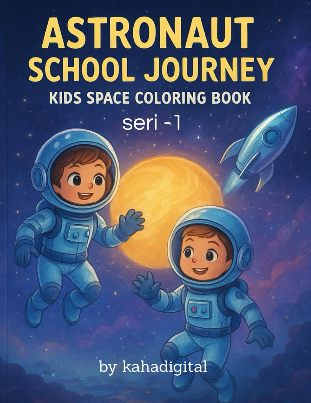 Astronaut School Journey – Kid Space: 128 Pages of Creative Astronaut Training, Space Exploration, and Cosmic Discoveries (Space Adventure Series)