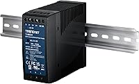 Vista 5 de TRENDnet Fuente de alimentación de riel DIN de 60 W, 24 V CC, 2.5 A CA a CC, entrada de CA universal, temperatura de funcionamiento extrema de -20 a