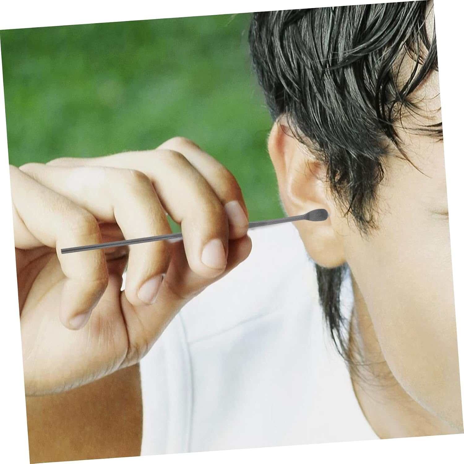 Didiseaon 2sets Stainless Steel Ear Picks for Ear Wax Removal Includes Storage Bag for Home Use