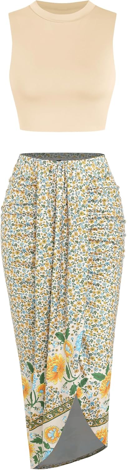 B-floral Beige