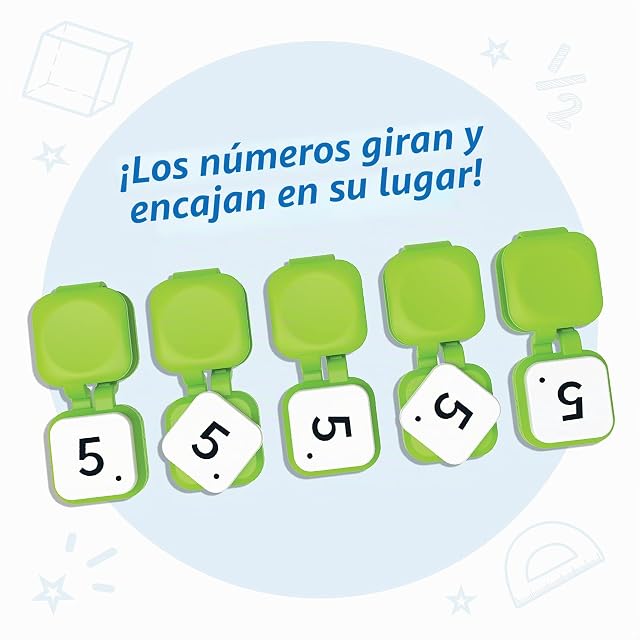 Foto 4 de 8 de Learning Resources Clips para aprender los números y desarrollar motricidad fina