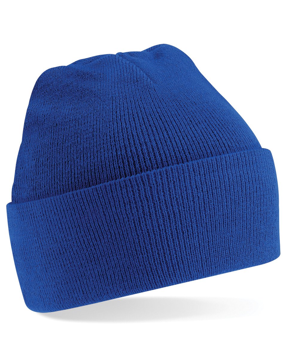 Beechfield Original Cuffed Beanie Colour=Bright Royal Size=O/S