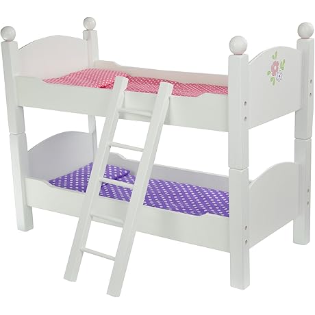American Girl Dolls 18" Wooden Convertible Bunk Bed