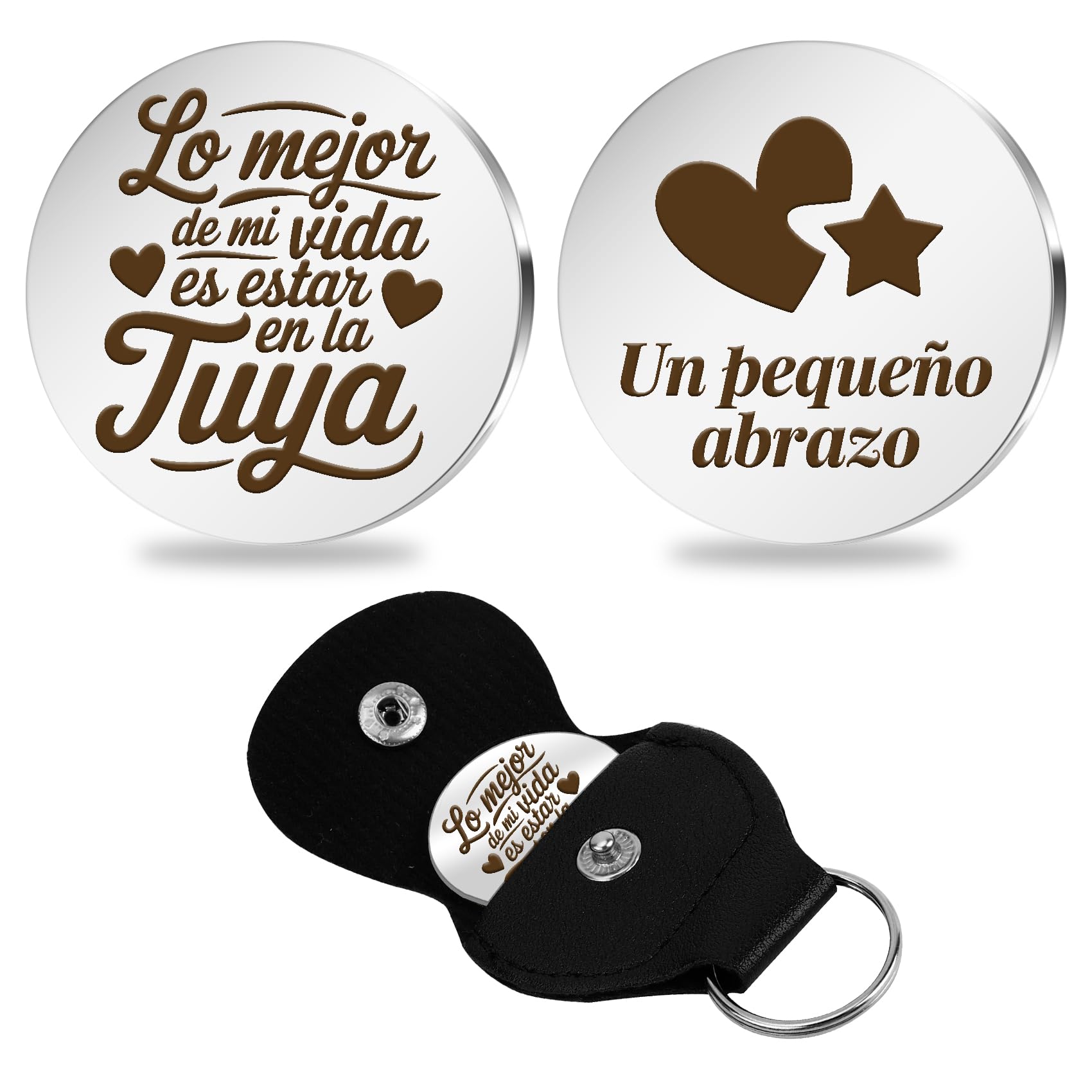 Fodfgxf Regalo Aniversario Pareja,Regalos Originales Para Parejas,Regalos Para Parejas,Abrazo De Bolsillo,Regalo De San Valentín Para Hombre