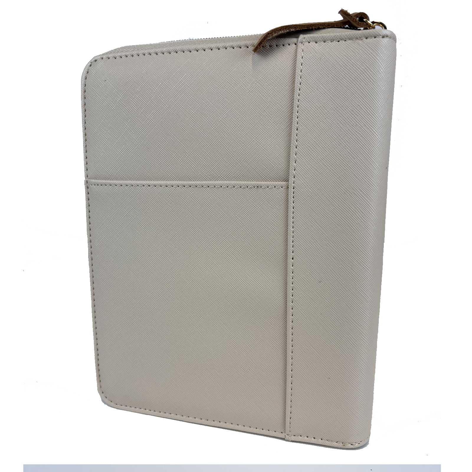 Mutterpasshülle, U-Heft und Impfpass Tasche/Organizer mit "Glückskind" Schriftzug I Beige