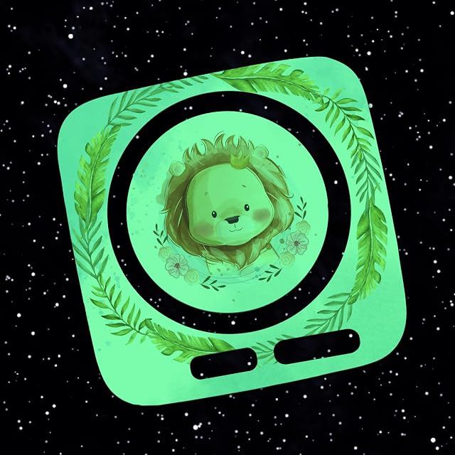 Foto 3 de 7 de yabaduu Protector de pantalla compatible con Toniebox 2, lámina a medida con diseño de accesorios