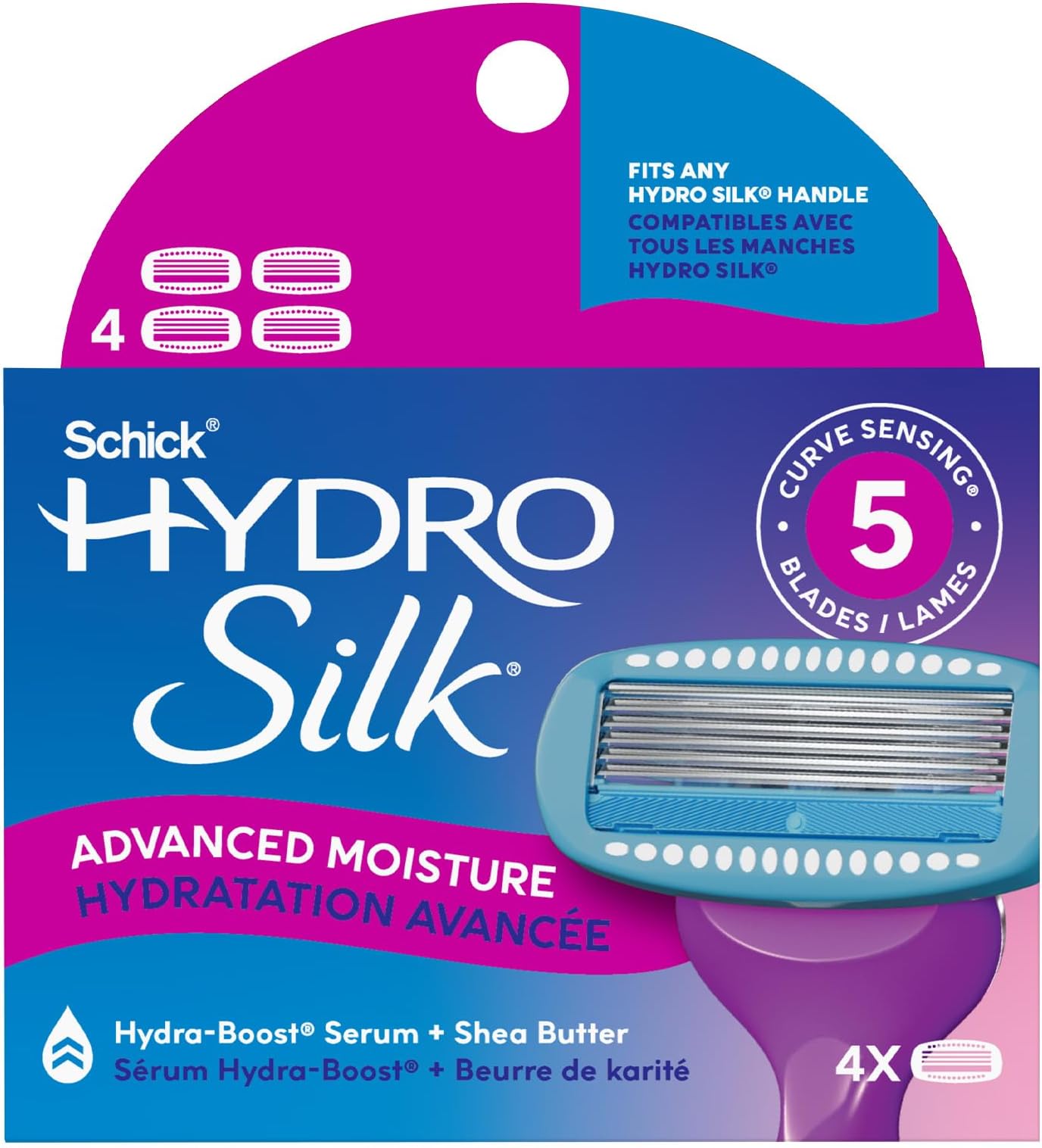 for Women Refill Blades, 4 Count