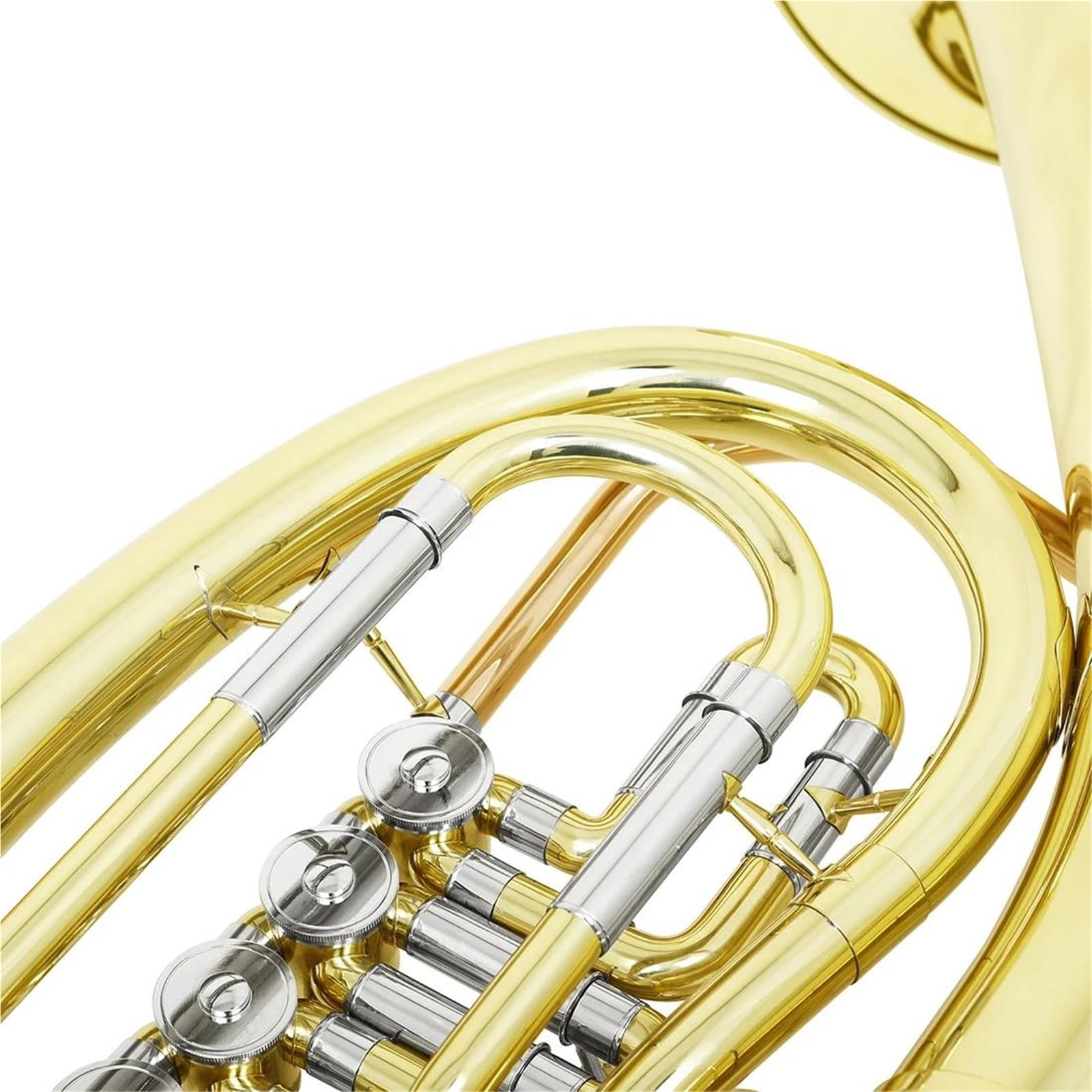 Bb Euphonium Rotary Euphonium 3 Key Vertical Brass Musikinstrument Bariton Horn Professionelle Leistung(Type2)