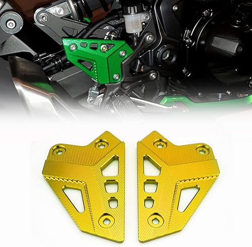 Miniatura 1 de Heinmo Accesorios de aluminio CNC para motocicleta, reposapiés, juego trasero, estribera, placas de talón, protector para Kawa' Z900 2017-2022 2023