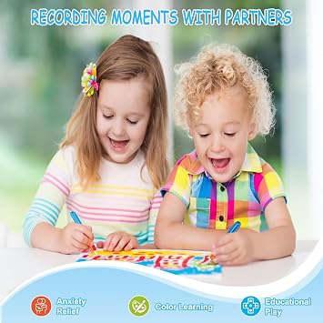 Magic Painting Brush Set for Kids - Mess Free Painting Kit, Toddler Art Toy