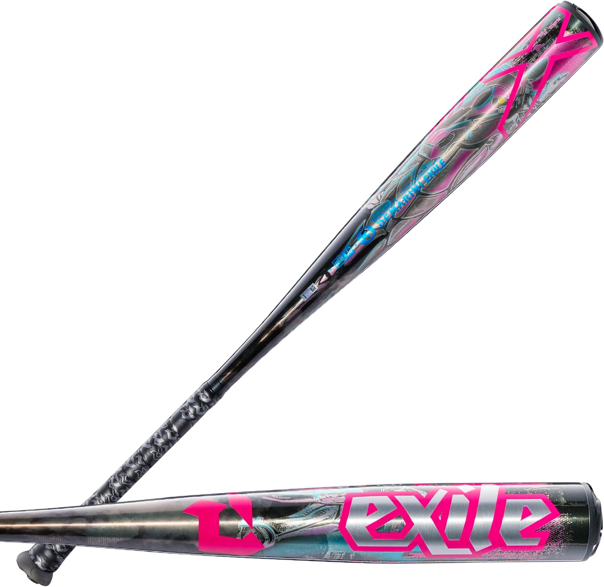 - DeMarini 2026 Exile™ (-3) BBCOR Baseball Bats