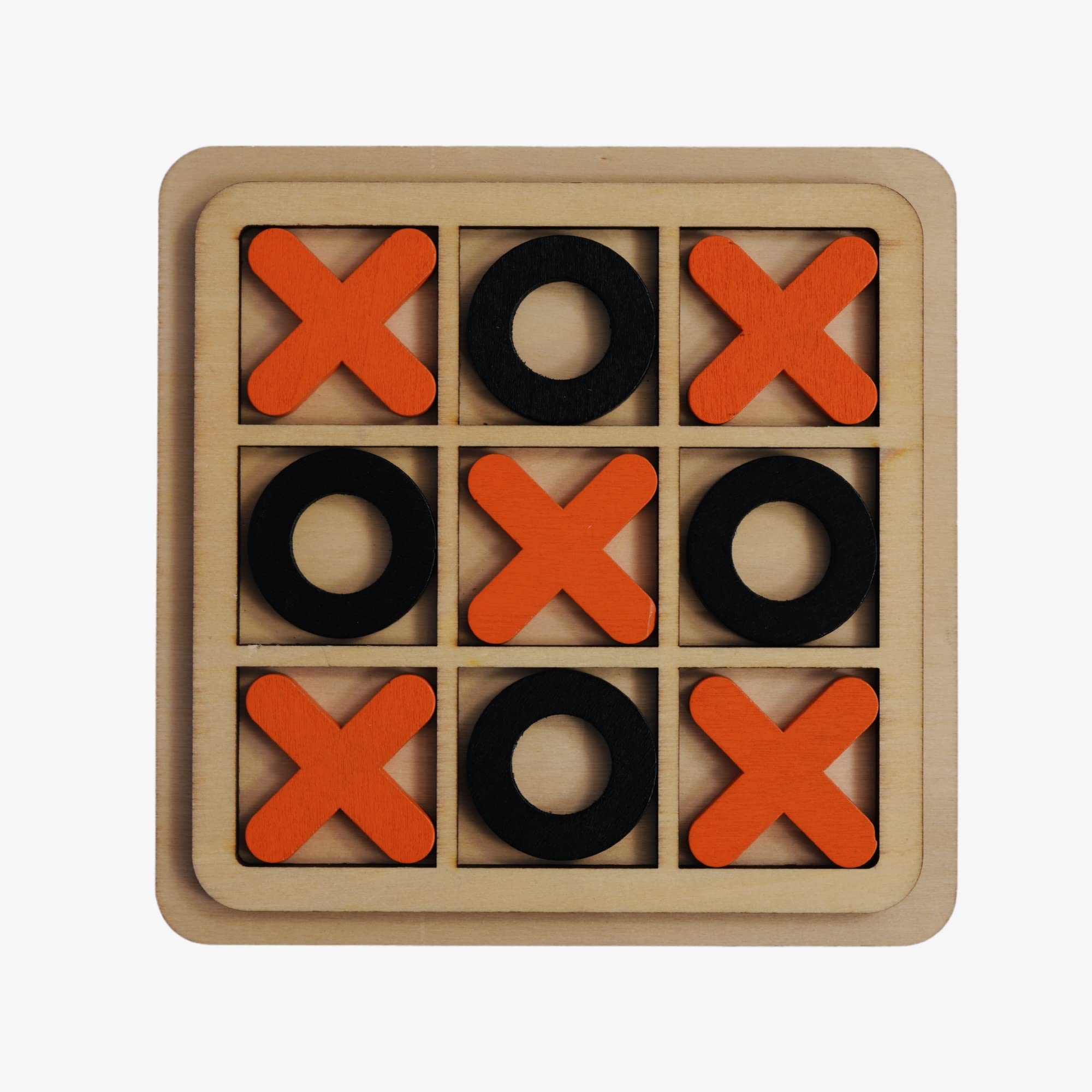 Tic Tac Toe Wooden Game for 3 Years and Above, Problem Solving Games for Kids, Wooden Games, Logical Thinking Games, (Small) (B0BXPQW1G6) Amazon Price History, Amazon Price Tracker