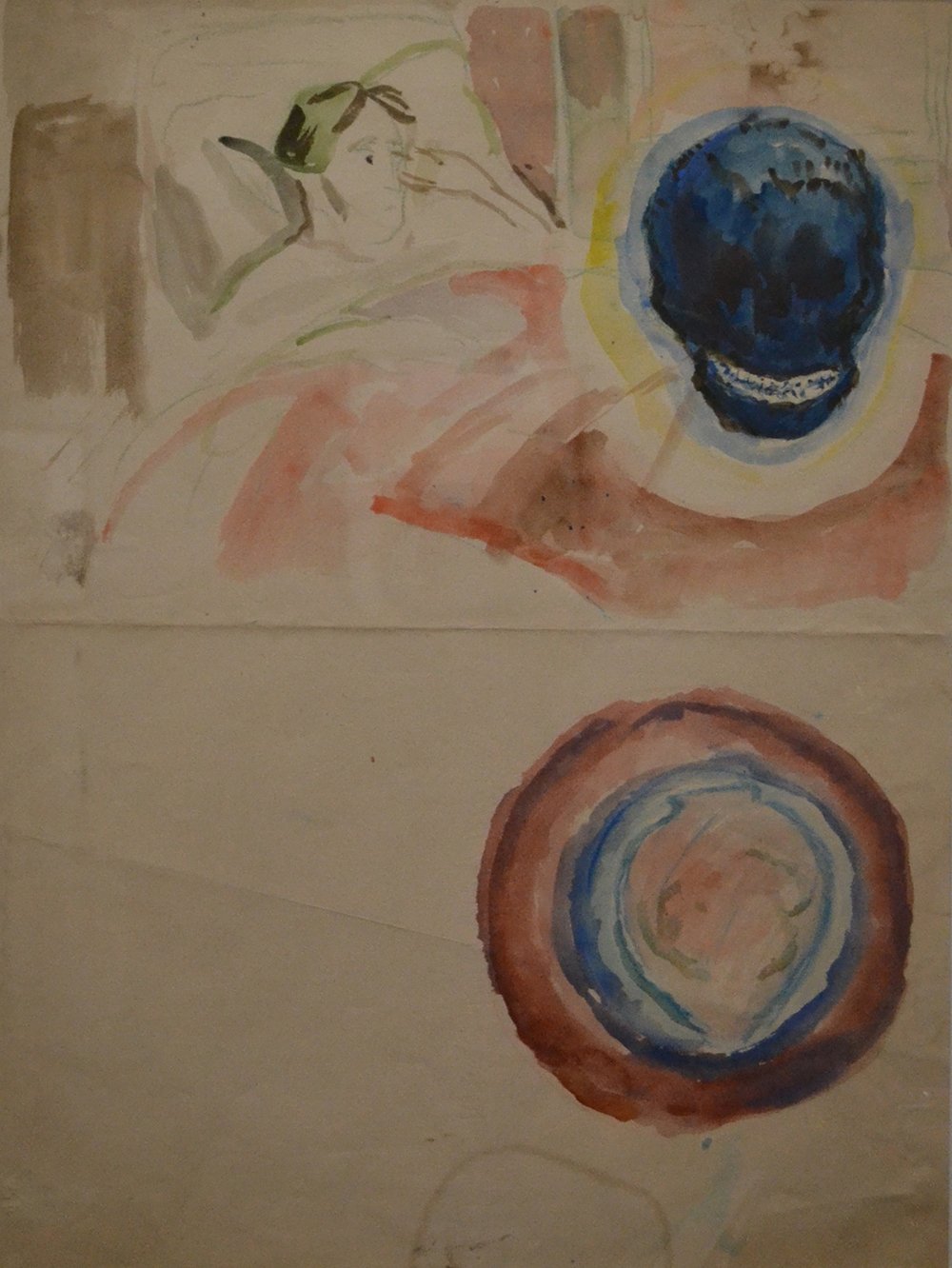 Illustration Edvard Munch grand format pour un salon élégant