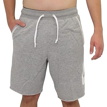 NIKE スウェットショートパンツ グレー Mサイズ NewJeansプリント Amazon | Nike メンズ Alumni フリース スウェットショーツ
