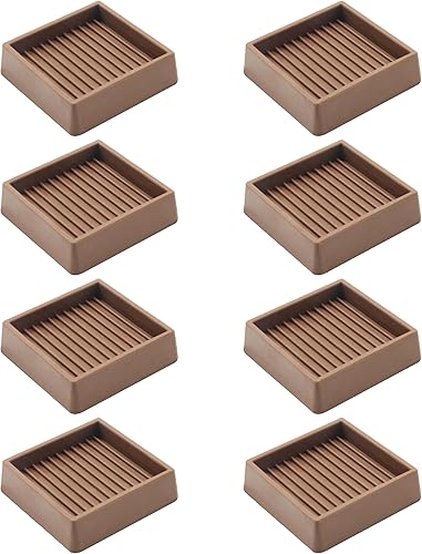 Miniatura 1 de Copas de goma de 2 x 2, almohadillas antideslizantes para muebles, agarre antideslizante, pies antideslizantes para muebles, protector de suelo