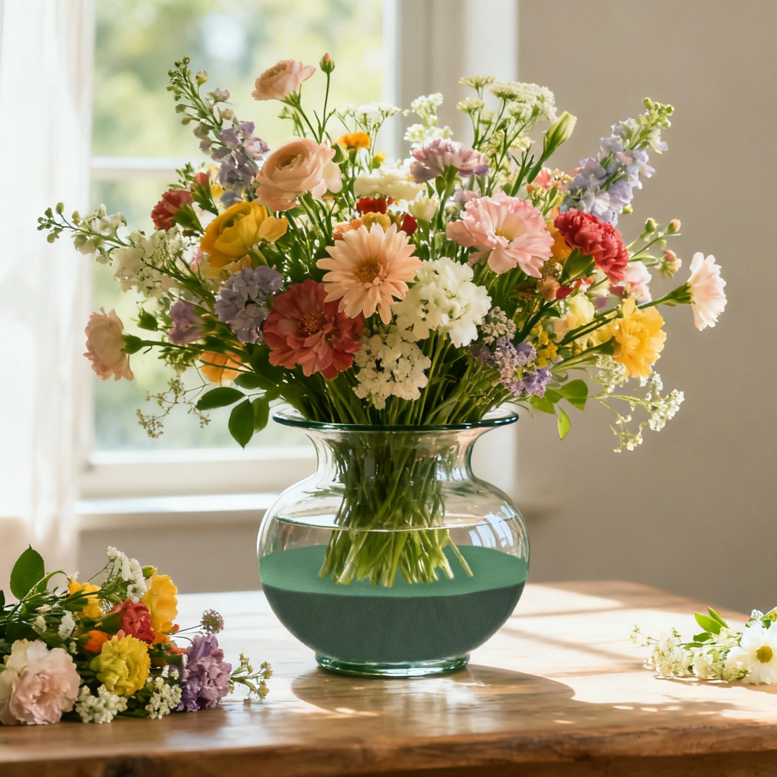 3 Stück große Blumenschaumblöcke, nass und trocken, grüner Schaumstoff für frische und künstliche Blumenarrangements, Bastelbedarf für Hochzeit, Zuhause, Blumensträuße und Blumenprojekte