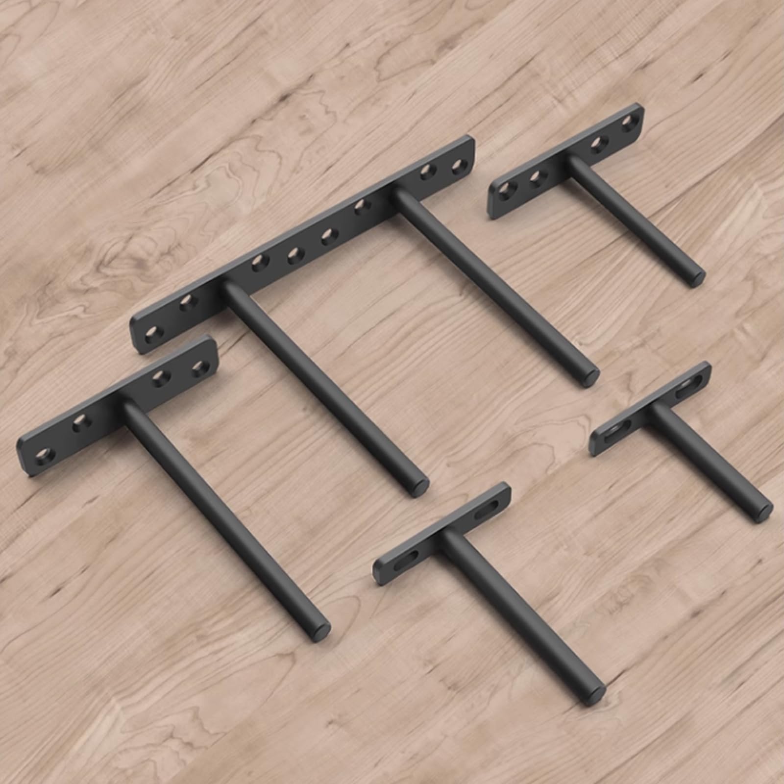 Staffa Per Mensola Galleggiante - 32 Staffe Per Mensole Nascoste Capacit Di Carico Di 150 Libbre Supporta Mensole Galleggianti Montate A Paret~p115490195