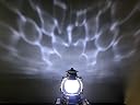 Domus Store Vintage Golden LED Lantern Lamp with Dual Colour Light, Decorative Crystal Body Battery Powered Lantern for Home Decor, Camping & Emergency Use gallery image