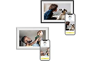 Carver 10.1" Aura Digital Picture Frame: The Perfect Gift, Share Photos Instantly