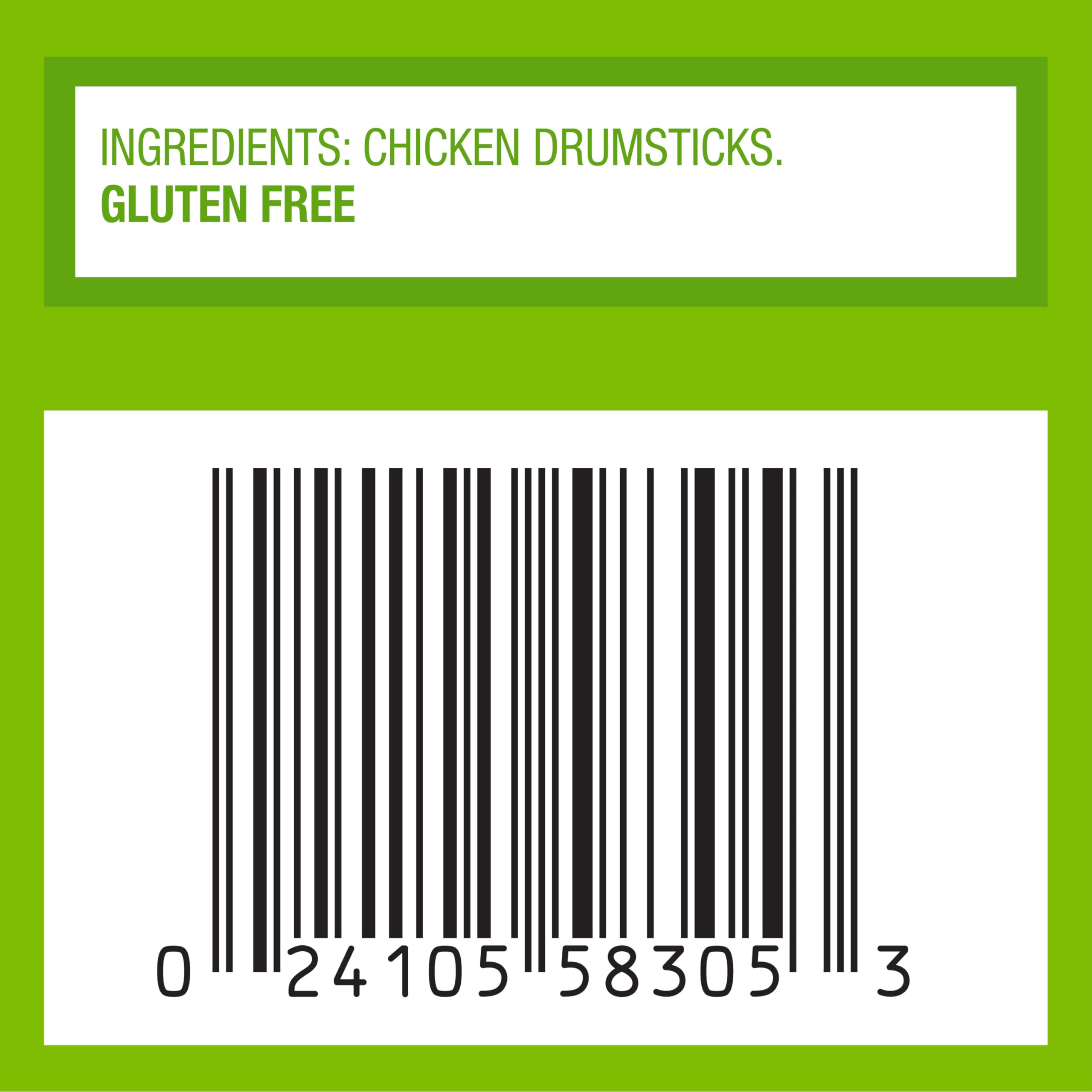 Just Bare Natural Fresh Chicken Drumsticks Family Pack No Antibiotics Ever Bone-In 2 25 LB — view 5