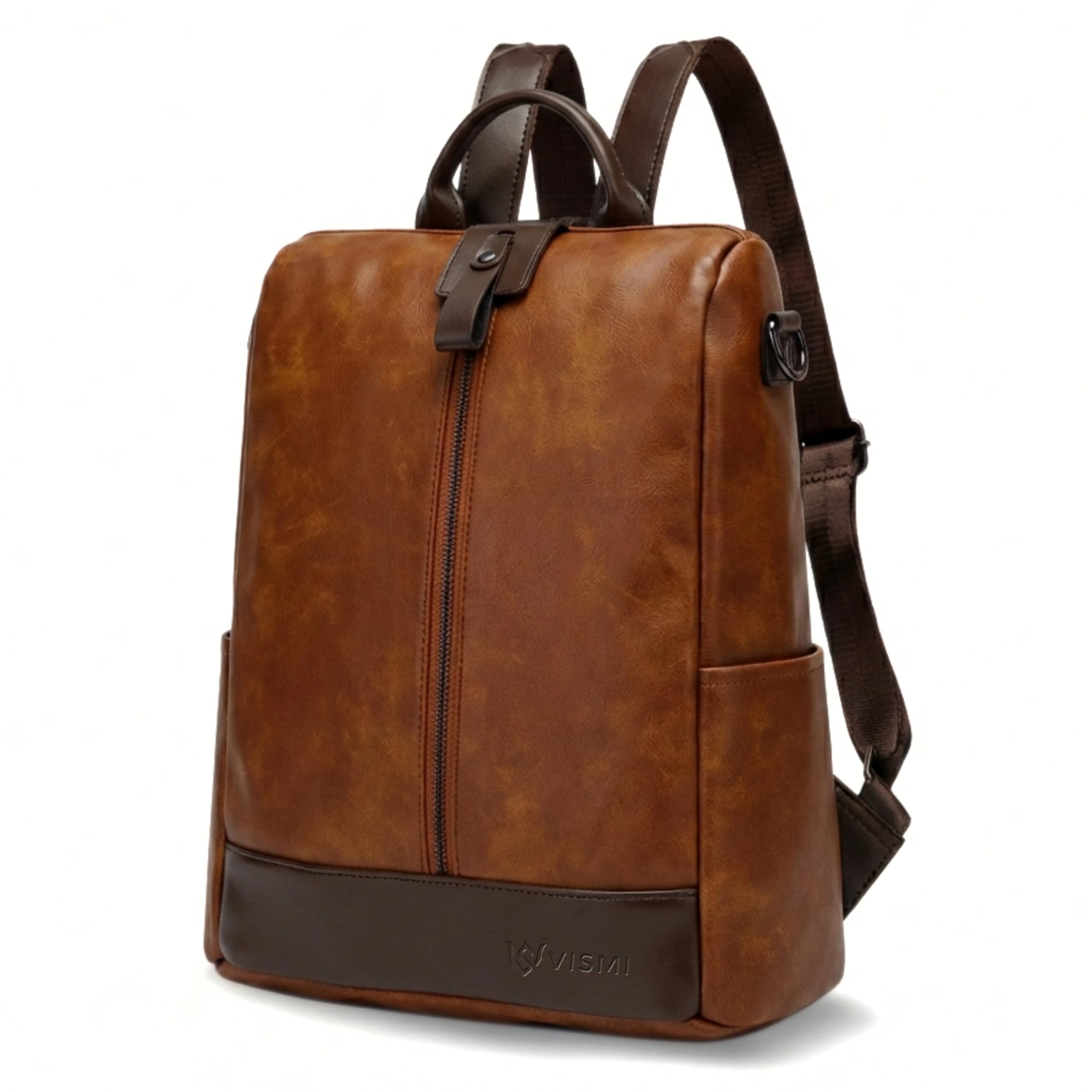 VISMIINTREND Backpack for Women | Stylish Vegan Leather Backpack Bags for Women | College Bag for Girls | Office, Travel & Daily Use | Trendy Women Backpack | Gift for Wife, Sister & Friend