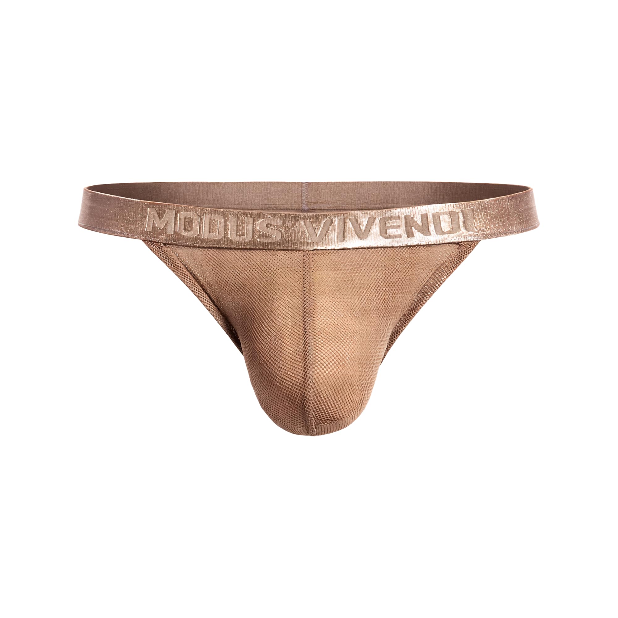 Modus Vivendi - sous-vêtement Slips Hommes - Mesh Through Tanga Brief Skin