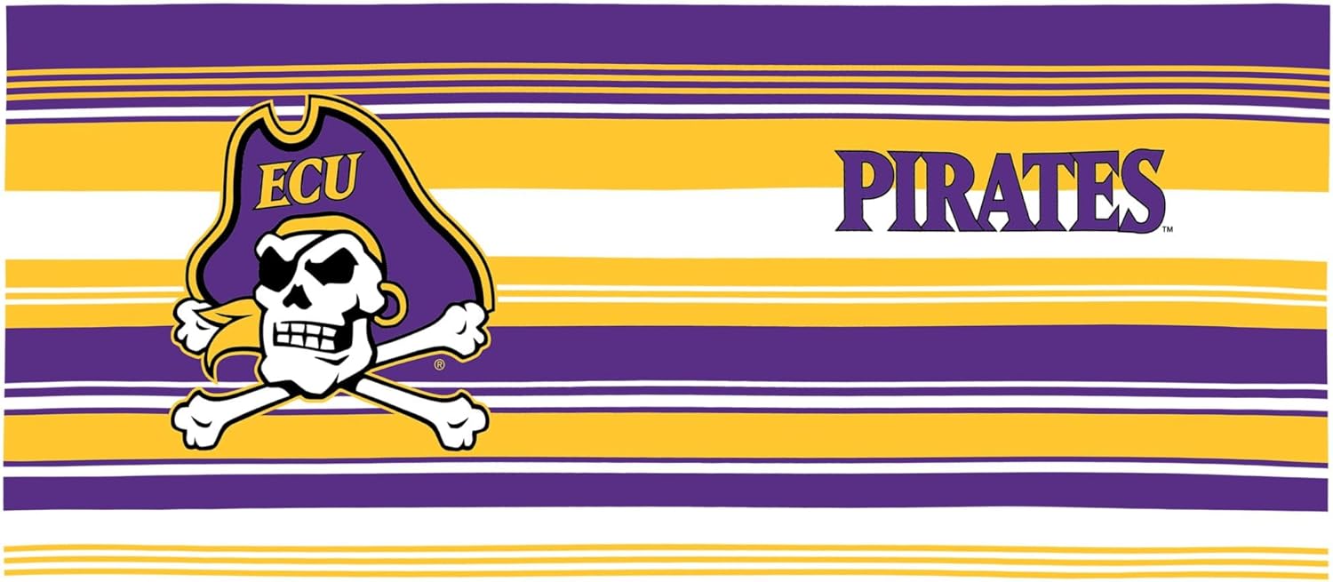 Tervis East Carolina Pirates - Assorted Made in USA Double Walled Insulated Tumbler Travel Cup Keeps Drinks Cold & Hot, 16oz 4pk, Classic - Image 4