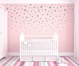 Star Wall Decals, Peel and Stick Application, Star Wall Stickers, Nursery Wall Stickers, Kids Room Decor, Star Stickers, Wall Decals Nursery