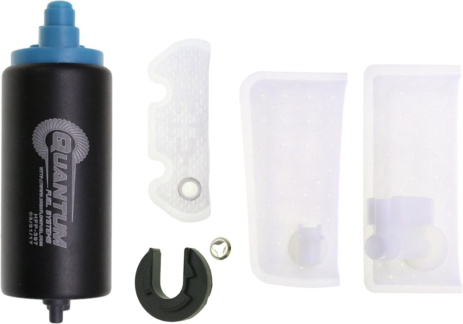 HFP397 ATV/Quad Fuel Pump with Install Kit Replacement for Suzuki King