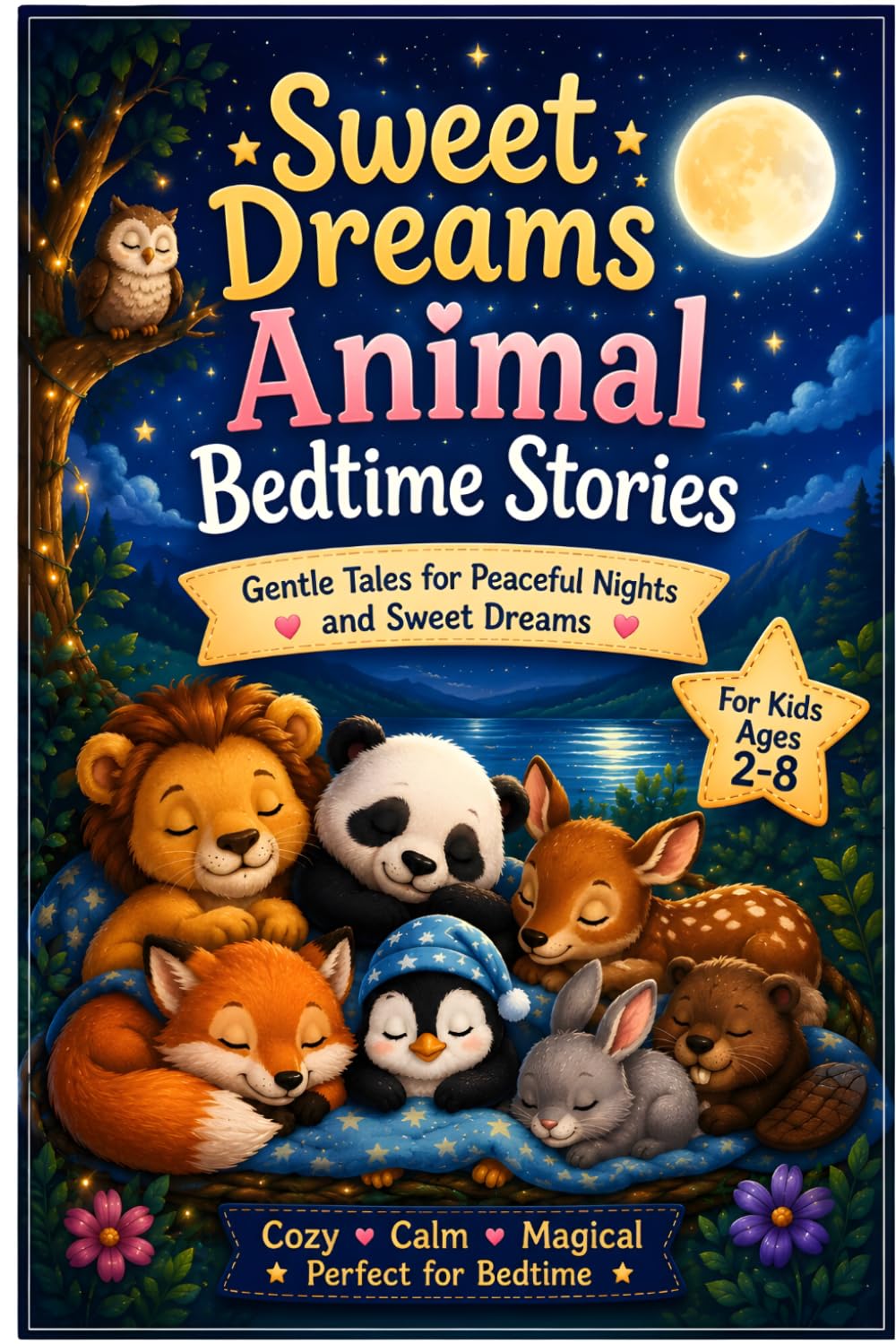 The Cozy Bedtime Story Book: Sweet Animal Adventures for Happy Bedtimes and Sweet Dreams