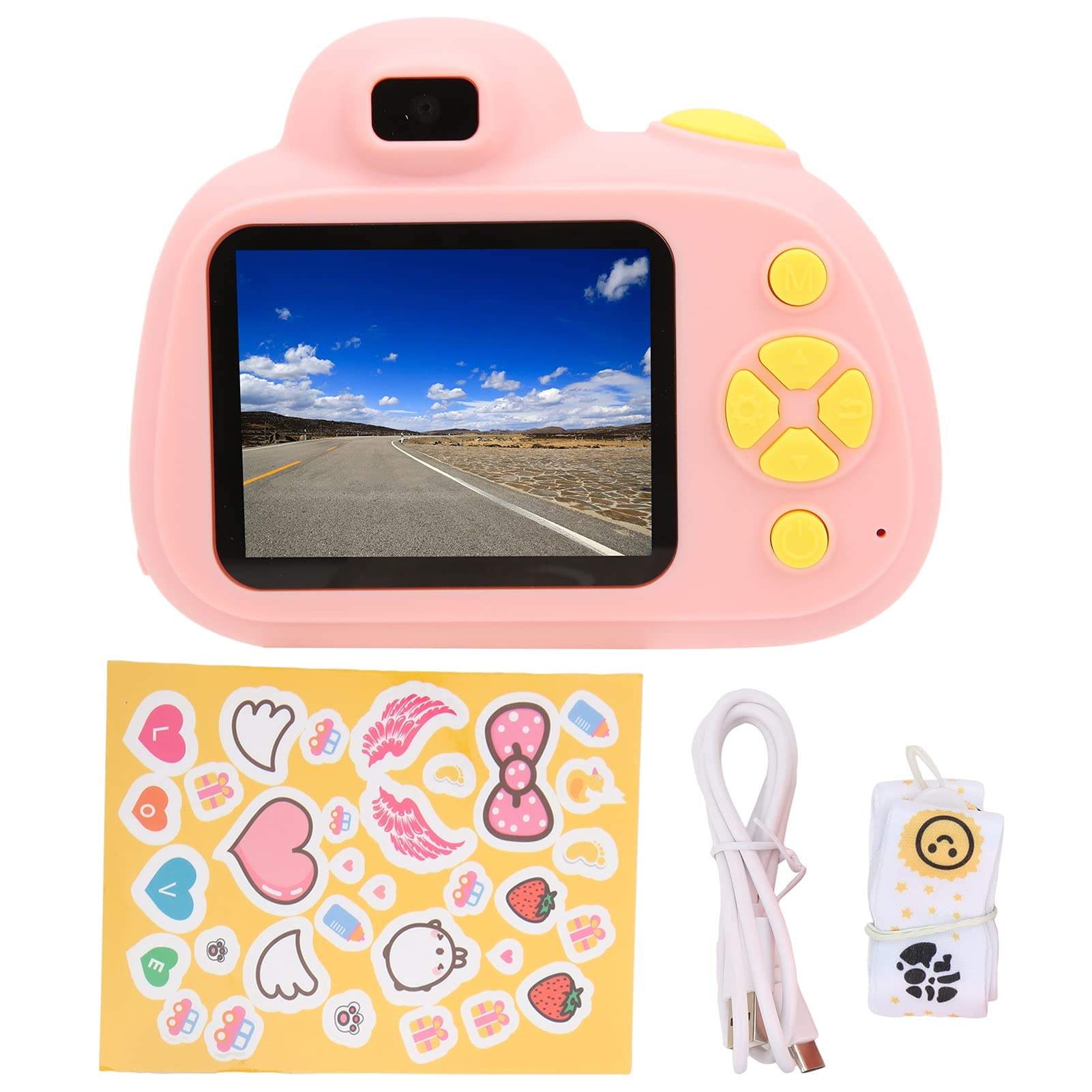 Aparat cyfrowy dla dzieci 6.1 cm IPS Screen Toy - zabawny prezent dla chłopców i dziewcząt, uchwyć wspomnienia