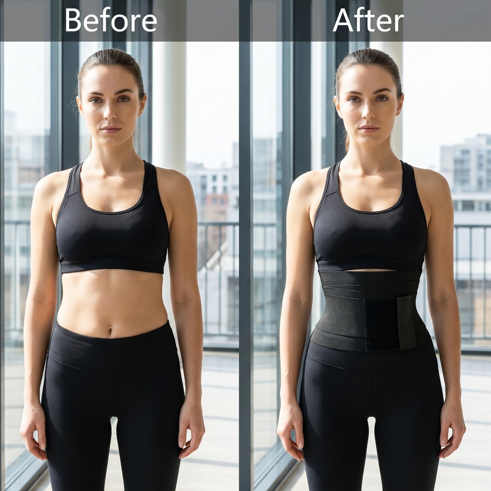 Bauchweggürtel Gürtel Verstellbarer Taille Cincher Taillenmieder für Fitnesstraining Damen Herren Figurformend Abnehmen Waisttrainer Taillenformer