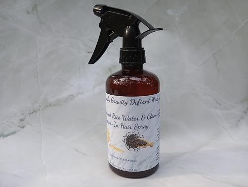 Miniatura 6 de Fermented Rice Water and Cloves Scalp Treatment for Thinning Hair and Hair Loss (OIL FREE) Leave In Spray For Balding and Alopecia-Prone Hair, Safe