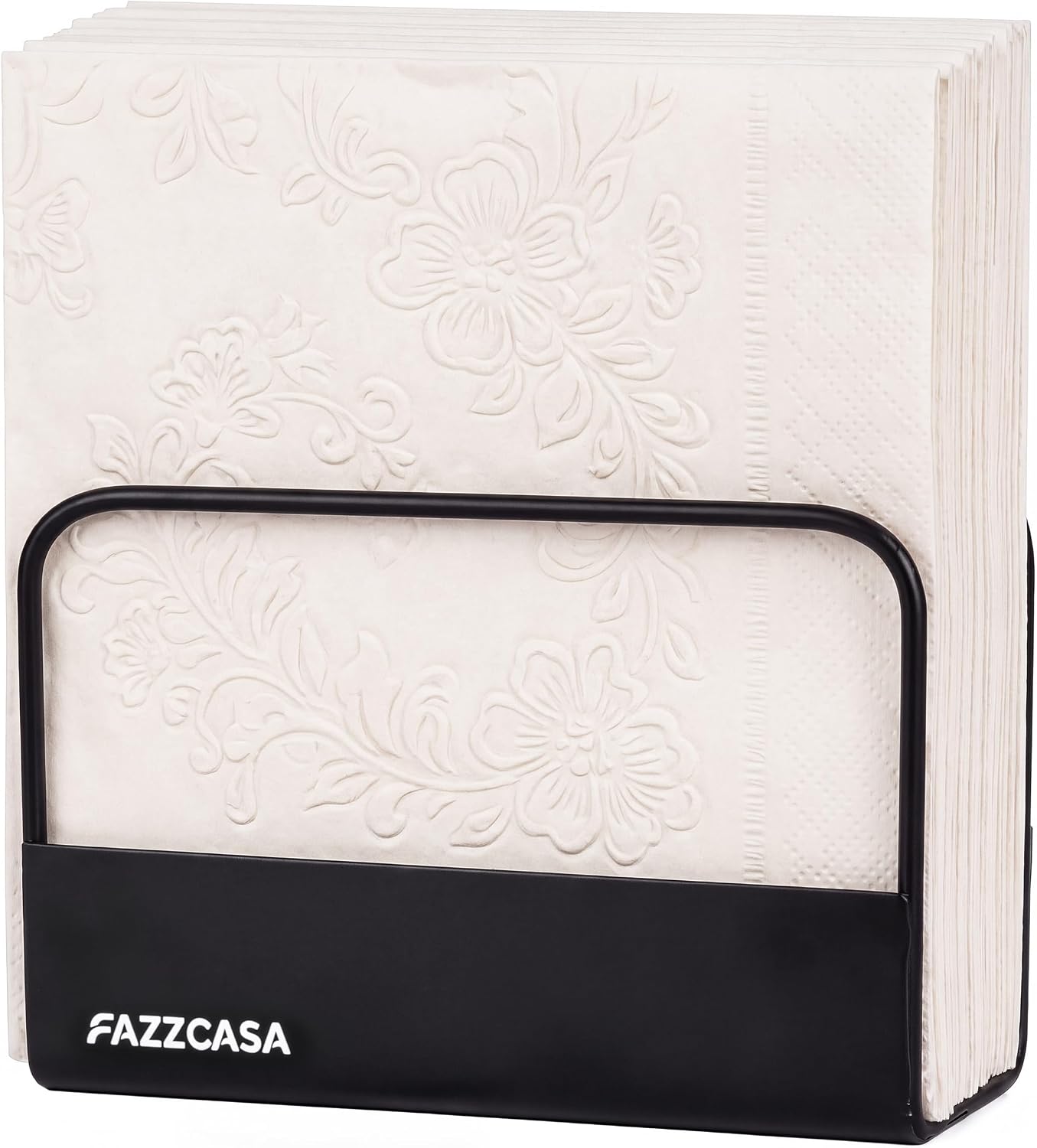 Upright Napkin Holder for table,Black Napkin Holder for Kitchen