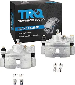 TRQ Front Driver and Passenger Brake Caliper Set (direct-fit)