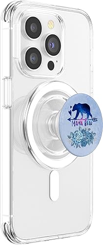 Miniatura 3 de Mama Bear - Agarre pop para mamá y mamá, PopSockets PopGrip agarre intercambiable para teléfonos y tabletas, PopSockets MagSafe PopGrip para iPhone
