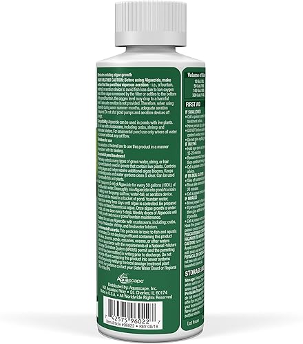 Miniatura 2 de Aquascape 96022 Algicida para estanque, cascada y características de agua, 8 onzas