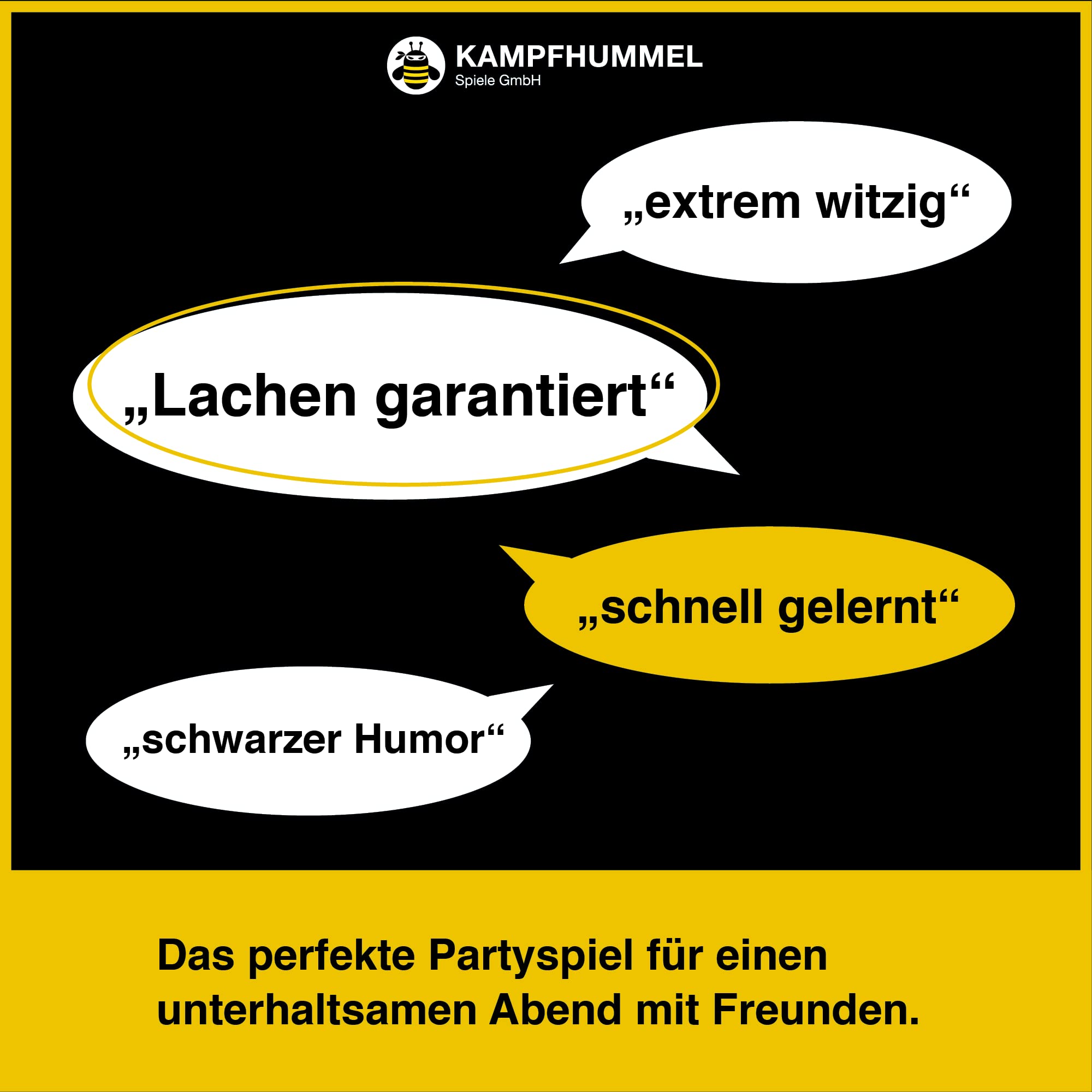 KAMPFHUMMEL Kampf gegen das Spiessertum – Travel Edition – mit 400 komplett neuen Karten in leichterer und kompakter Form