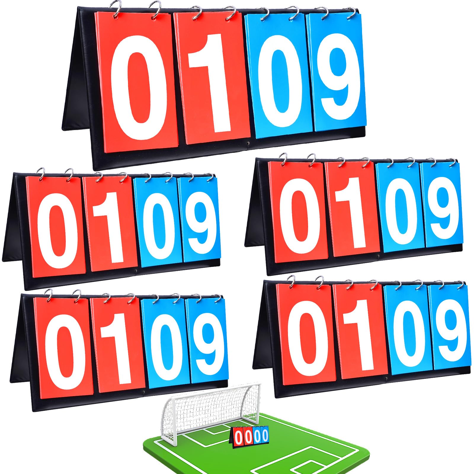 APORO Scoreboard Score Keeper Score Flipper for Basketball Tennis Sports Games