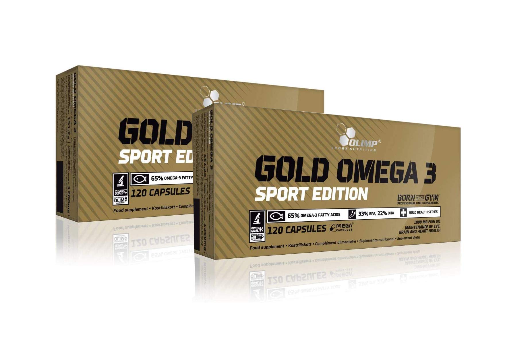 Olimp Gold Omega 3 Sport Edition- 2x120 Kapseln