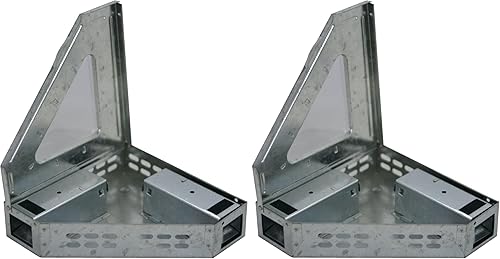 Miniatura 5 de Southern Homewares Humane - Unidad de esquina repetidora de trampa para ratones captura y libera diseño seguro reutilizable