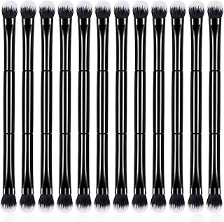 12 brochas de maquillaje para sombra de ojos,...