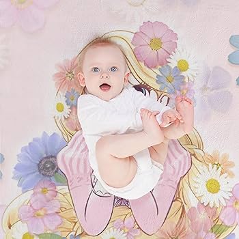 Amazon｜ラプンツェル プリンセス 毛布 ブランケット 冬用 夏用